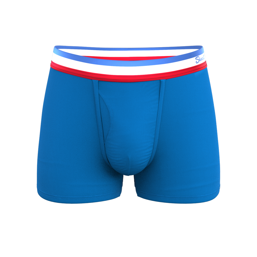 Blue USA Men's Ball Hammock® Pouch Trunk Underwear | The Morning Glory