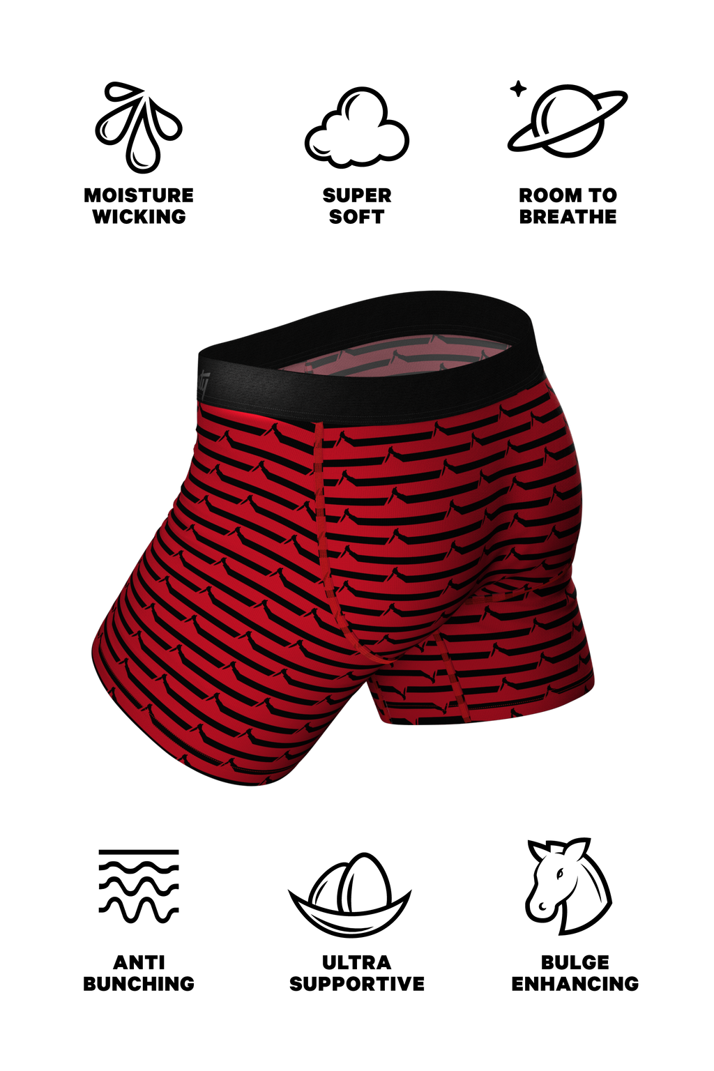 red knives halloween boxers