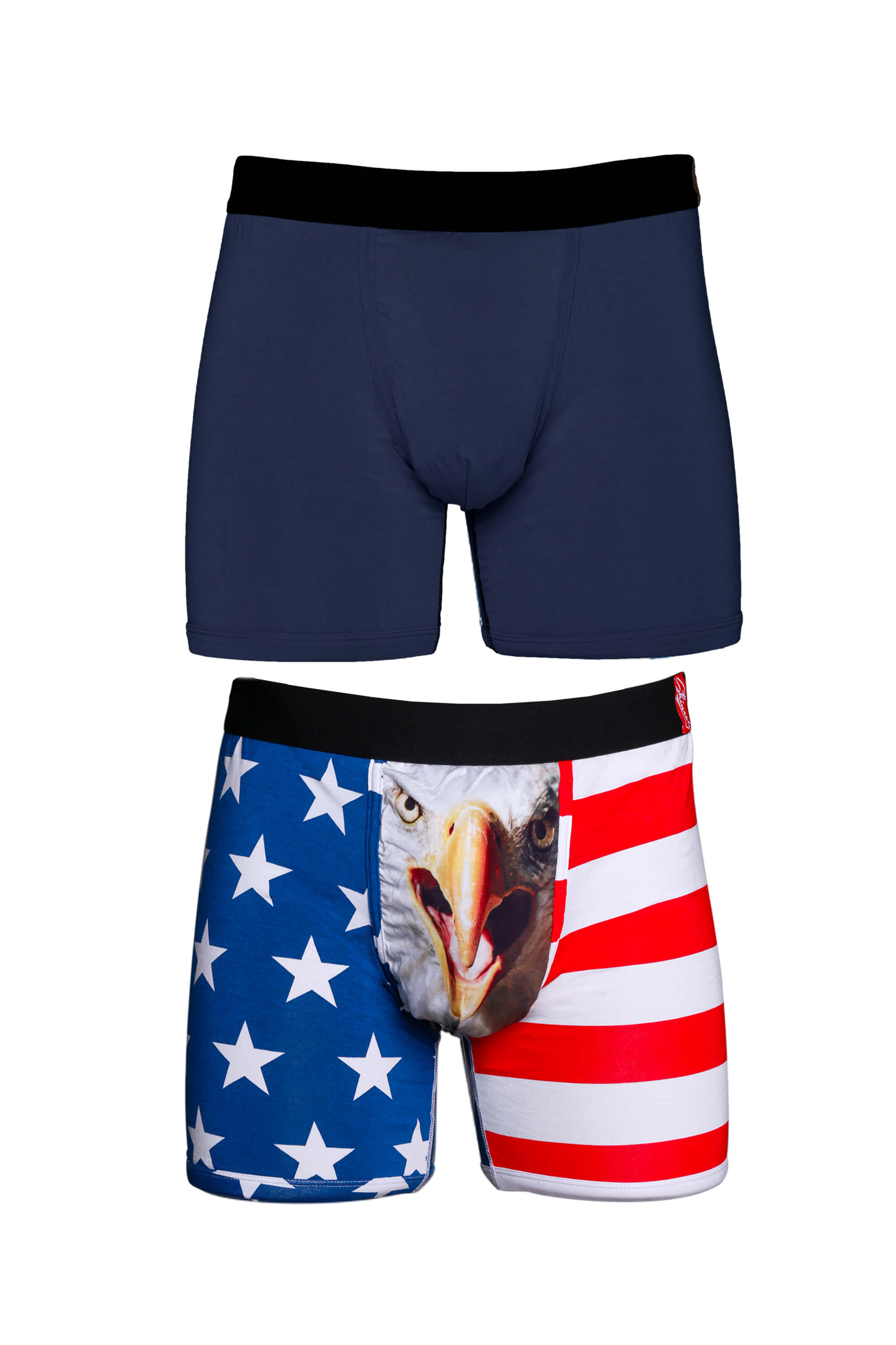 Bald Eagle Pouch Boxer Briefs 2 Pack | The This Nation's 2 Nuts Pack