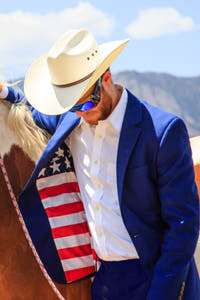 the madison american flag suit