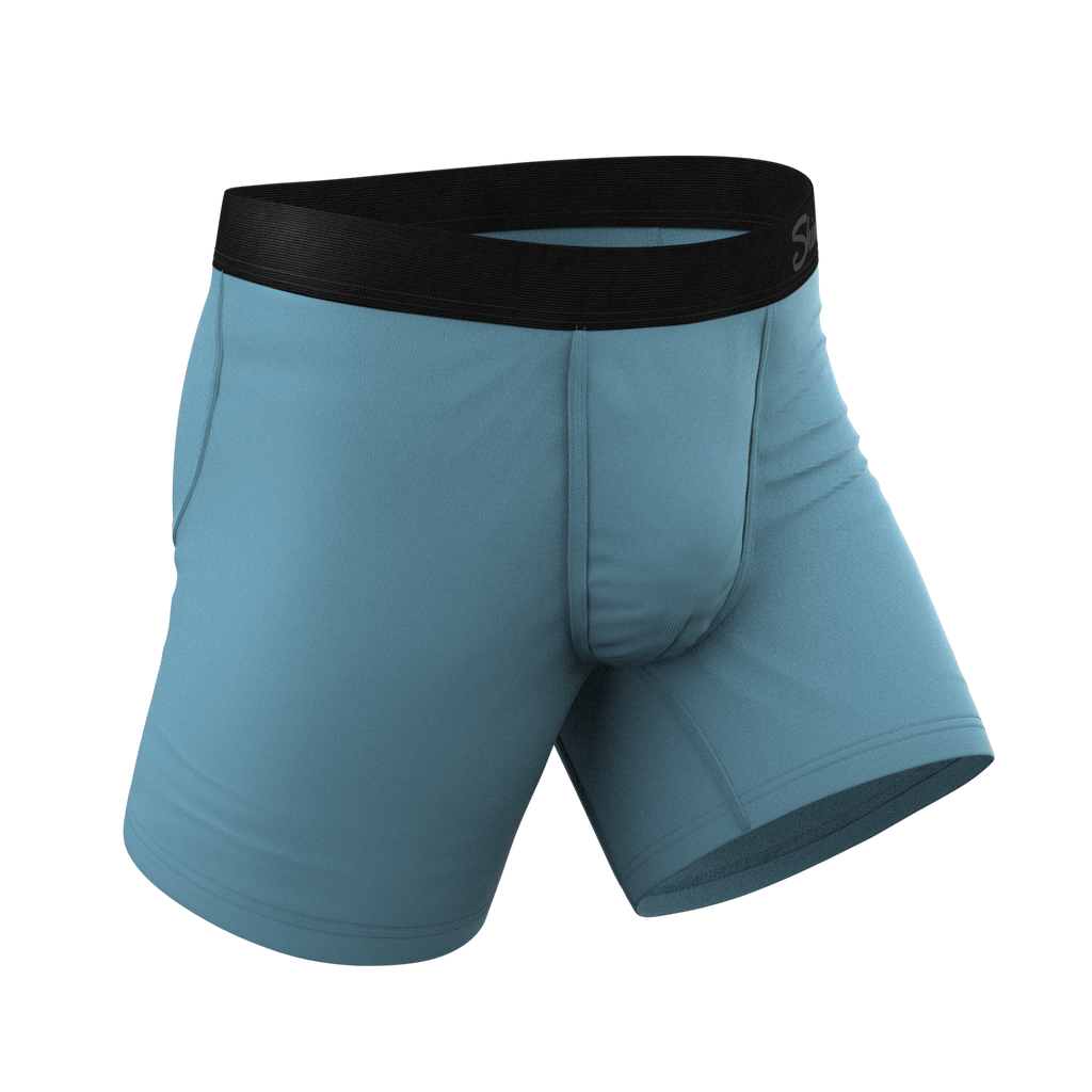 Men's Blue Ball Hammock Boxers