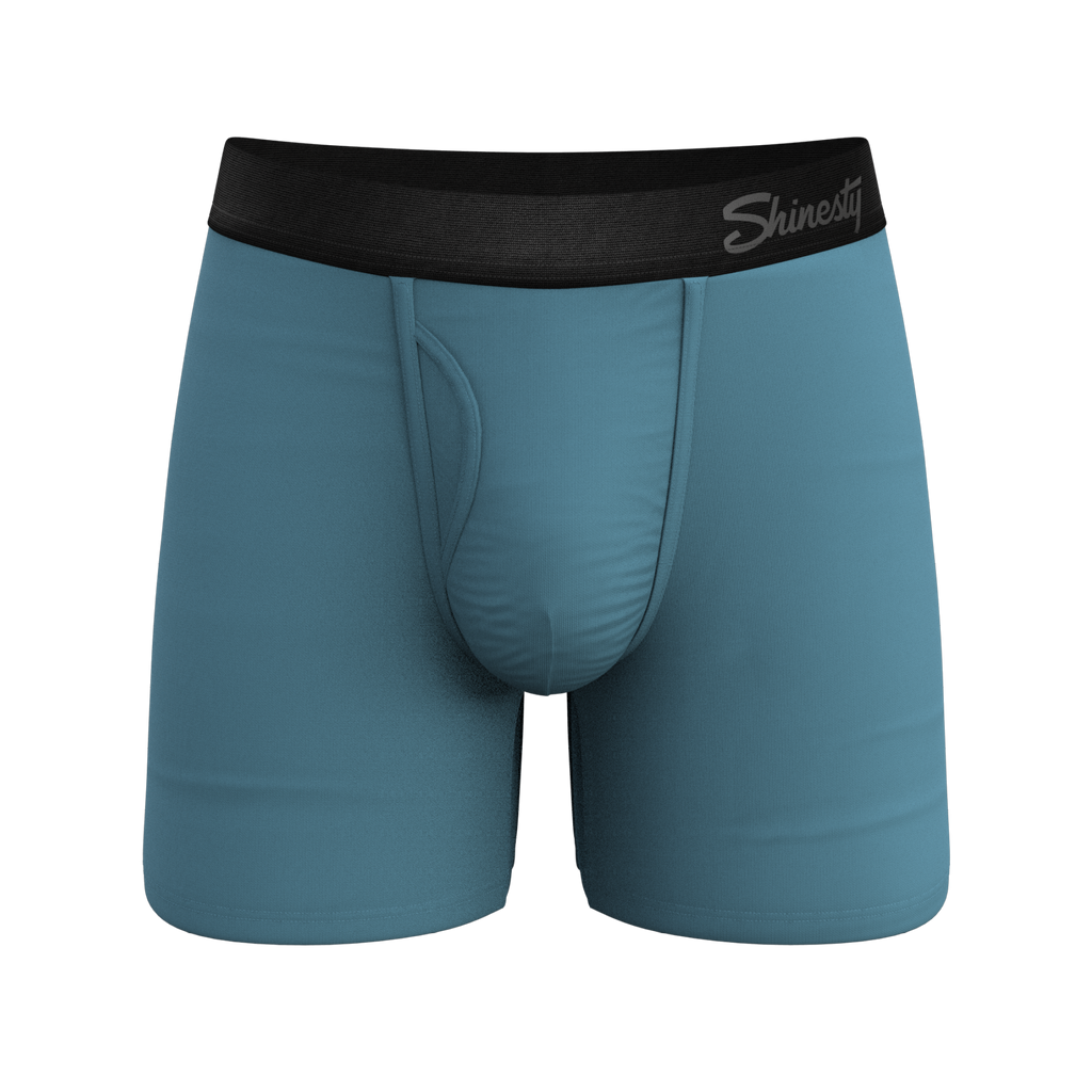 The Neptune | Slate Blue Ball Hammock® Pouch Underwear With Fly