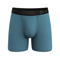 The Neptune | Slate Blue Ball Hammock® Pouch Underwear With Fly