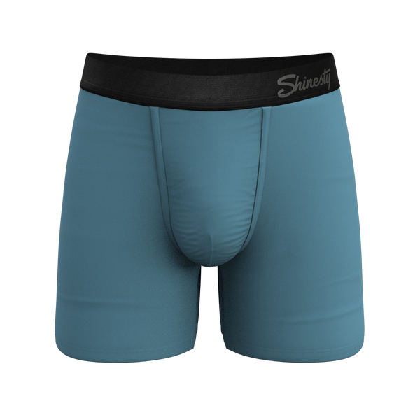 The Neptune Slate Blue Ball Hammock Pouch Underwear