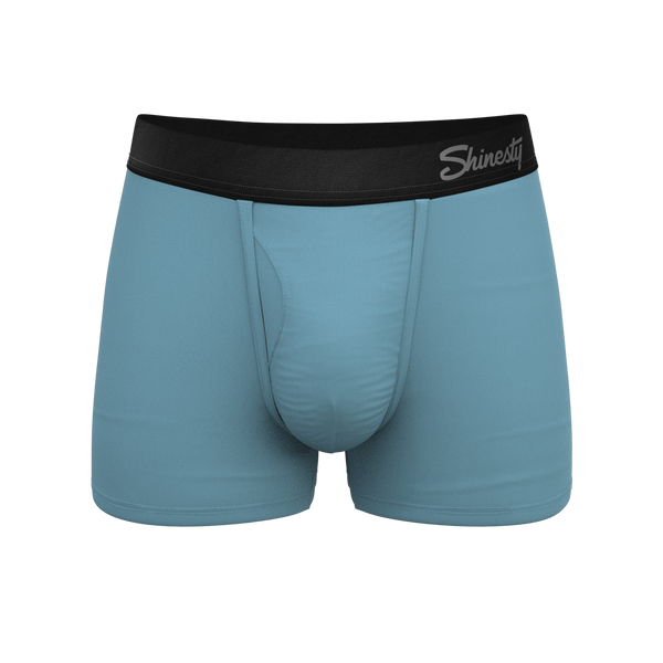 The Neptune Slate Blue Ball Hammock Pouch Trunks Underwear