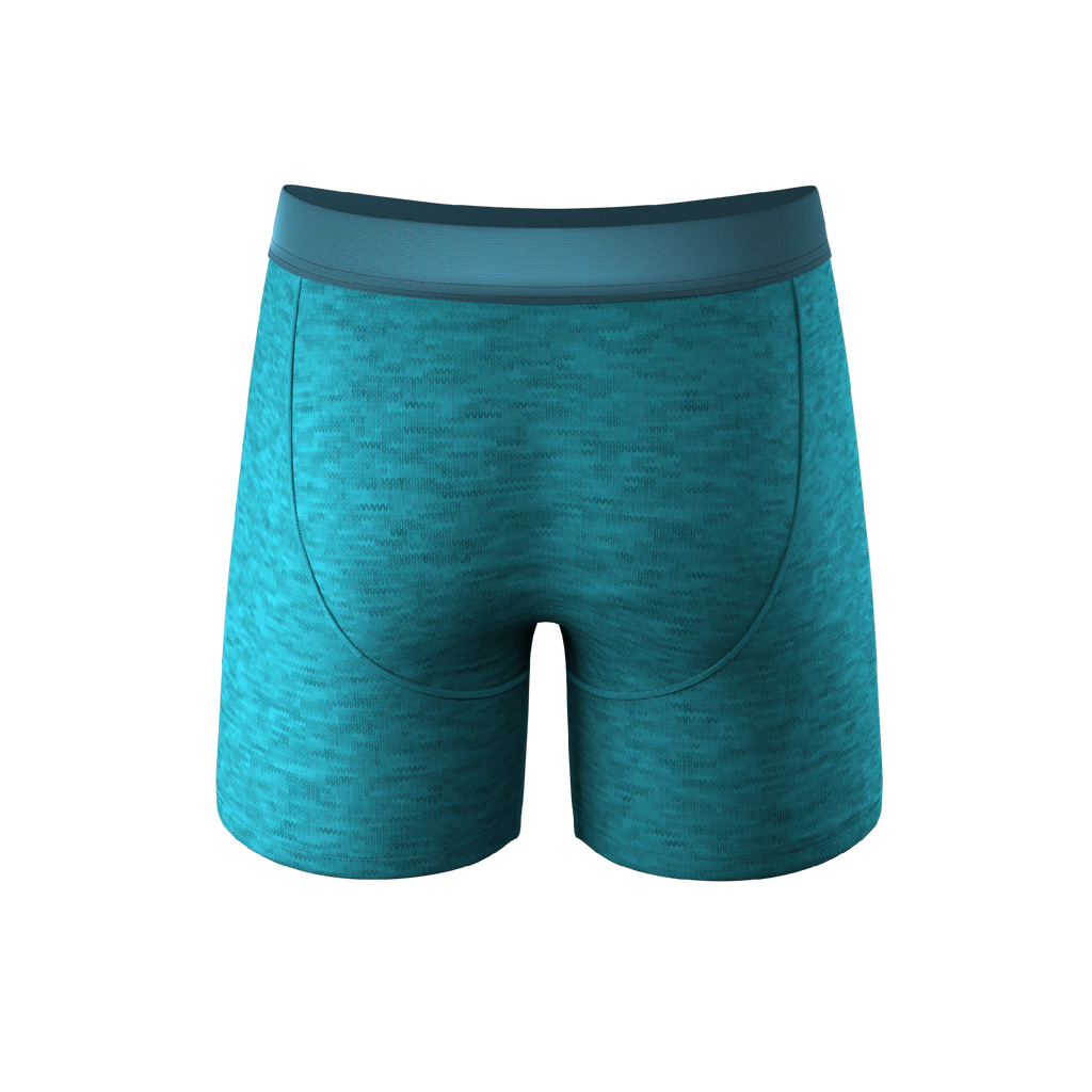 comfy nerves of teal pouch underwear