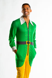 elf themed flight suit