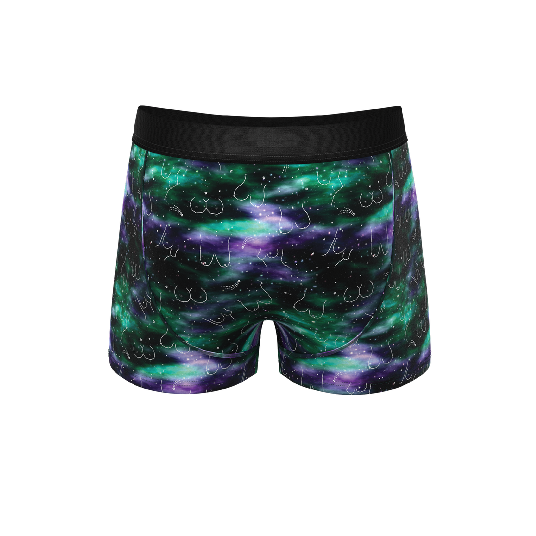 Northern Lights Men's Ball Hammock® Pouch Trunk Underwear | The Milky Way