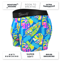 super soft tropical leaves trunks underwear 