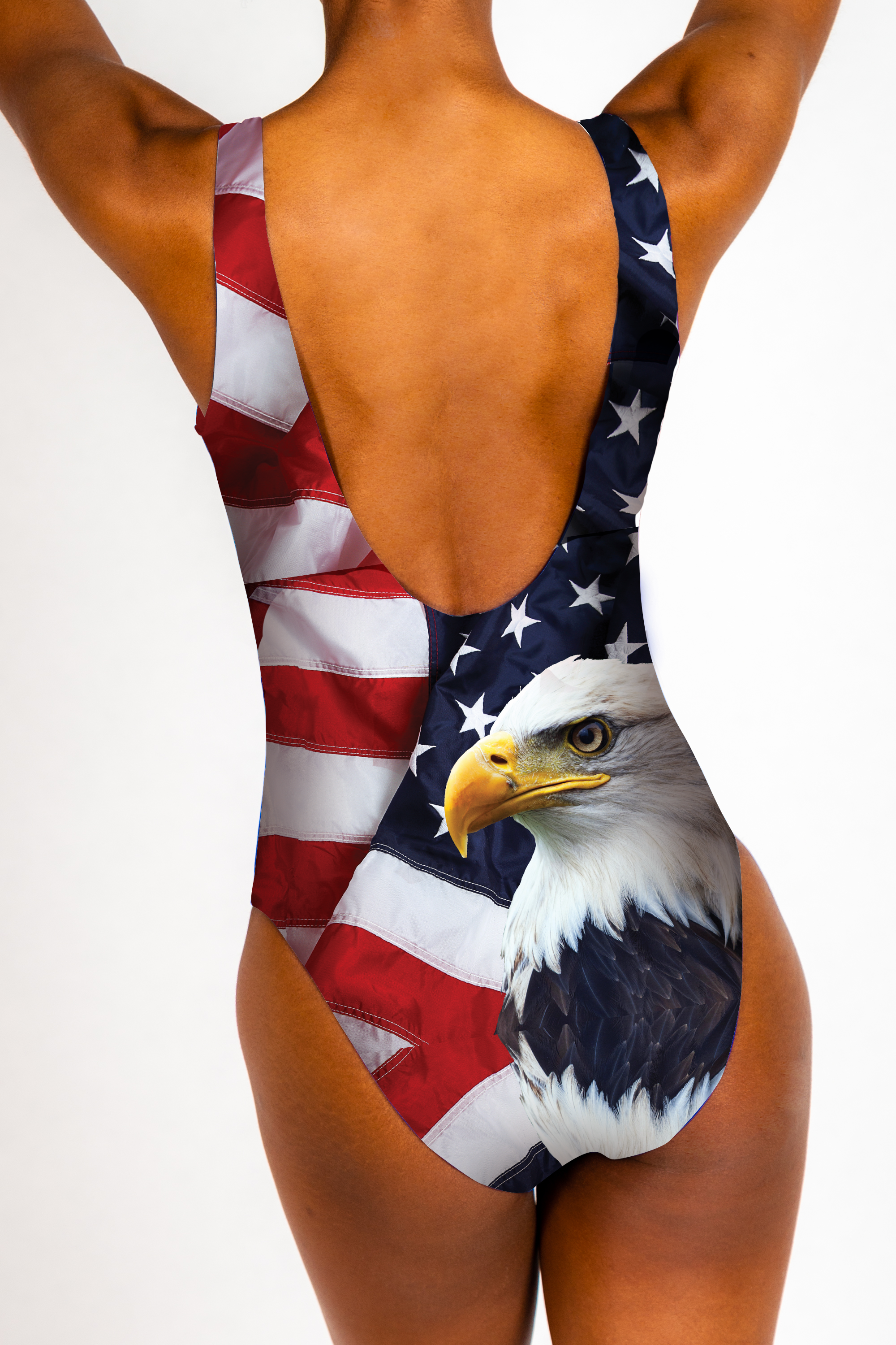  AMRANDOM Women's Stylish Two Piece Bathing Suits American Flag  USA Cool Bald Eagle Pattern Bikini Swimsuits Breathable Quick Dry Swimwear  for Beach Party, Sports, Fitness : Clothing, Shoes & Jewelry