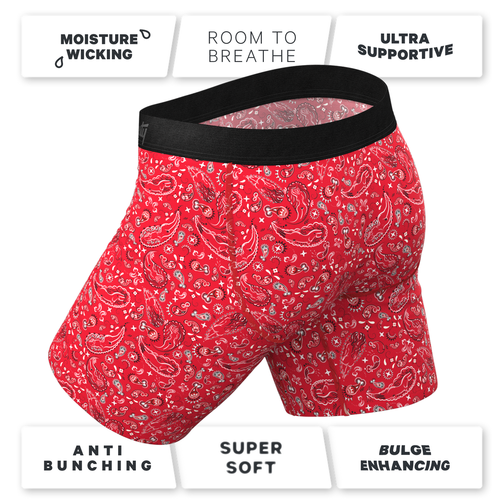 Super soft outlaw underwear with fly