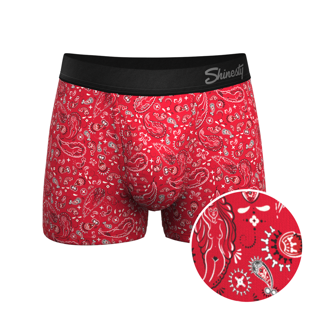 The Outlaw | Naughty Paisley Ball Hammock® Pouch Trunk Underwear