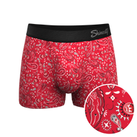 The Outlaw | Naughty Paisley Ball Hammock® Pouch Trunk Underwear