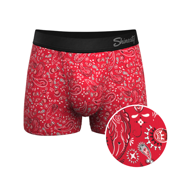 The Outlaw | Naughty Paisley Ball Hammock® Pouch Trunk Underwear