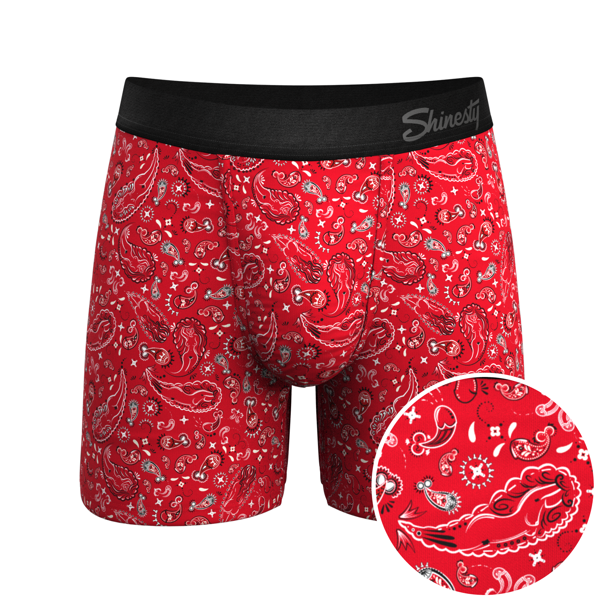 Shinesty, Underwear & Socks, Nwt Shinesty The Red Dong Effect Pouch Boxer Briefs  Xl