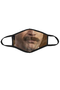 The Scotch Stache | Mustache Print Face Mask