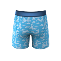 Light blue sexy cloud boxers