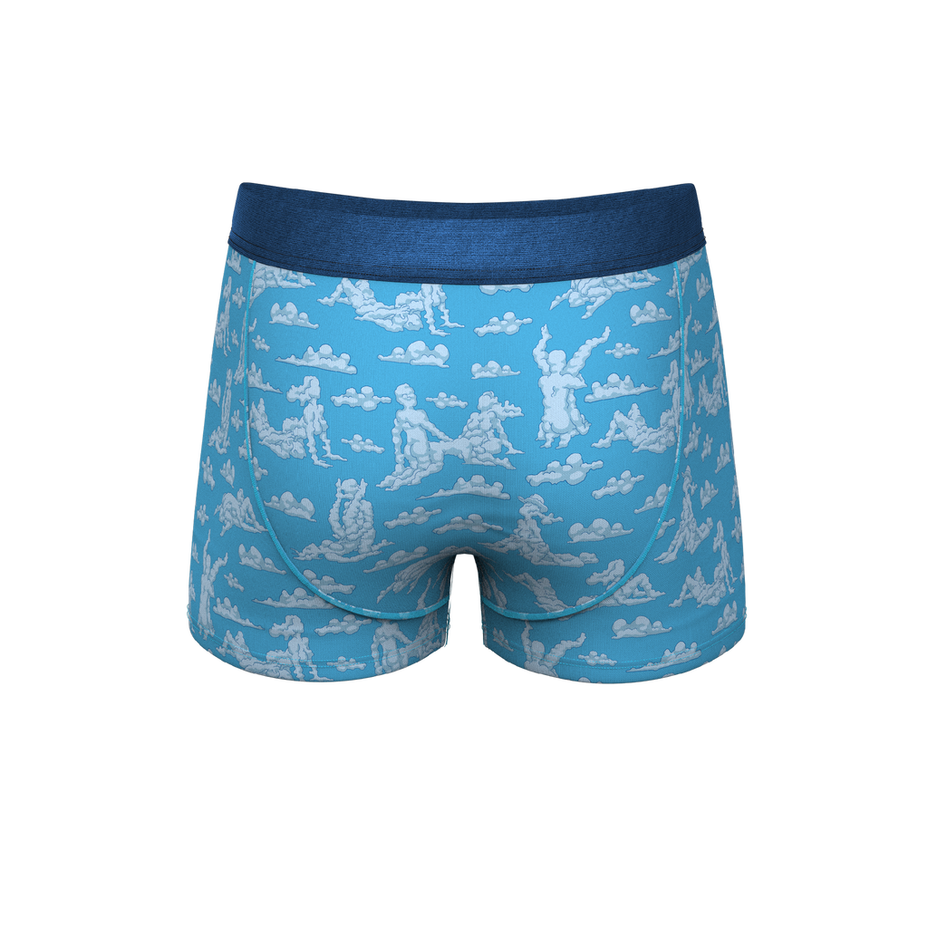 Light blue trunks underwear