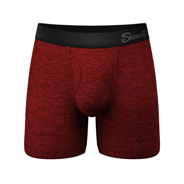 The Romeo | Red Heather Ball Hammock® Pouch Underwear With Fly