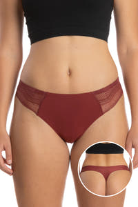 The Sommelier | Ruby Lace Thong