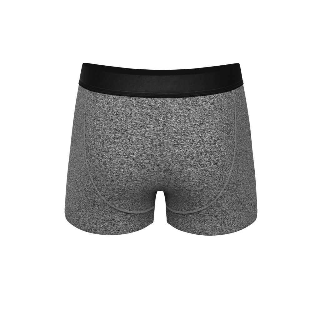 Grey pouch trunk underwear