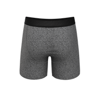Comfy grey underwear with fly
