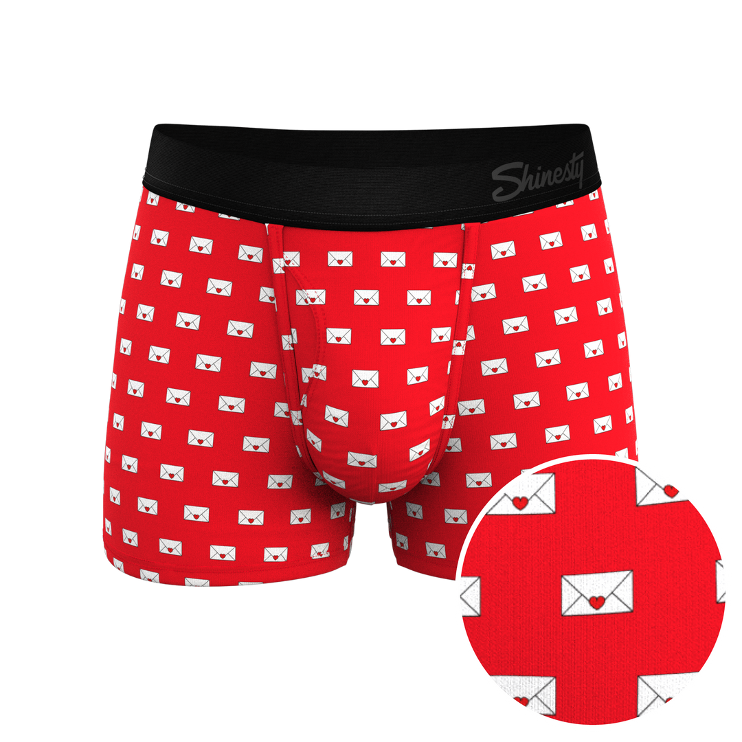 Valentines Letters Men's Ball Hammock® Pouch Trunk Underwear | The ...