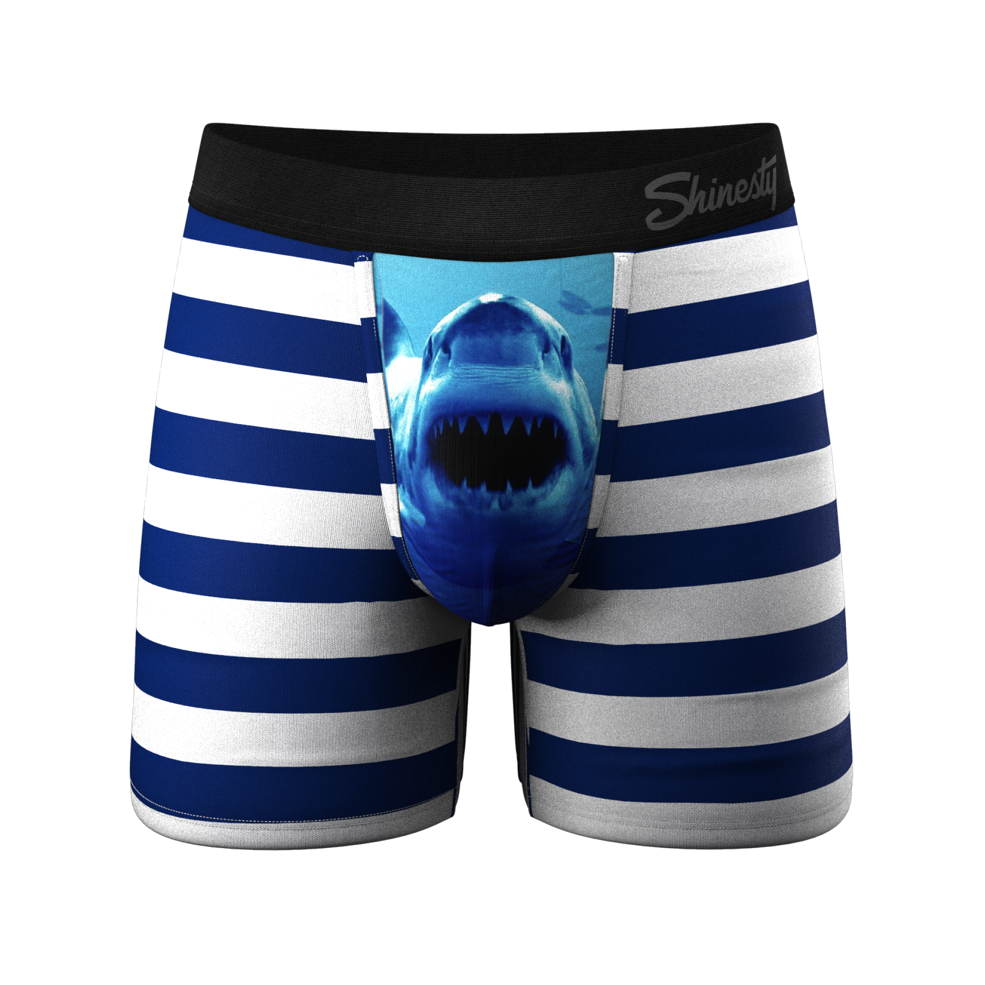 Stance Shark Tooth Stretch Boxer Briefs - Men's Boxers in Navy