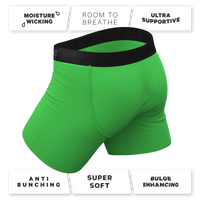 A unique and comfortable boxer briefs with a special Ball Hammock® pouch design.
