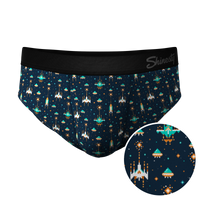 The Space Commando | Spaceship Ball Hammock® Pouch Underwear Briefs