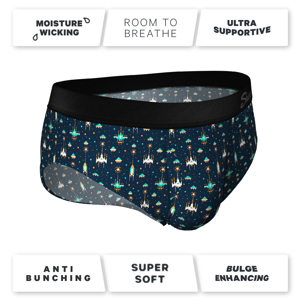 super soft spaceship underwear for men