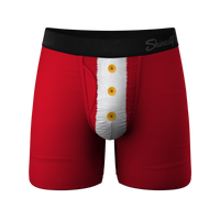 The St Knickers | Santa Belt Ball Hammock® Pouch Underwear With Fly
