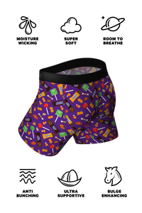 mens candy printed boxers