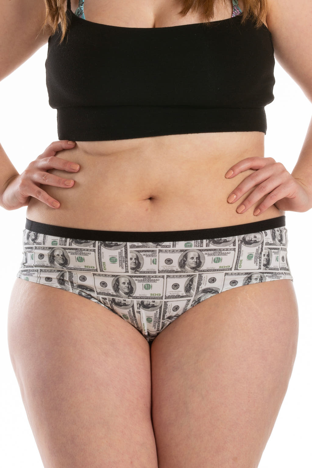 women's money cheeky underwear