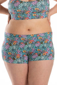 tropical flamingo boyshort