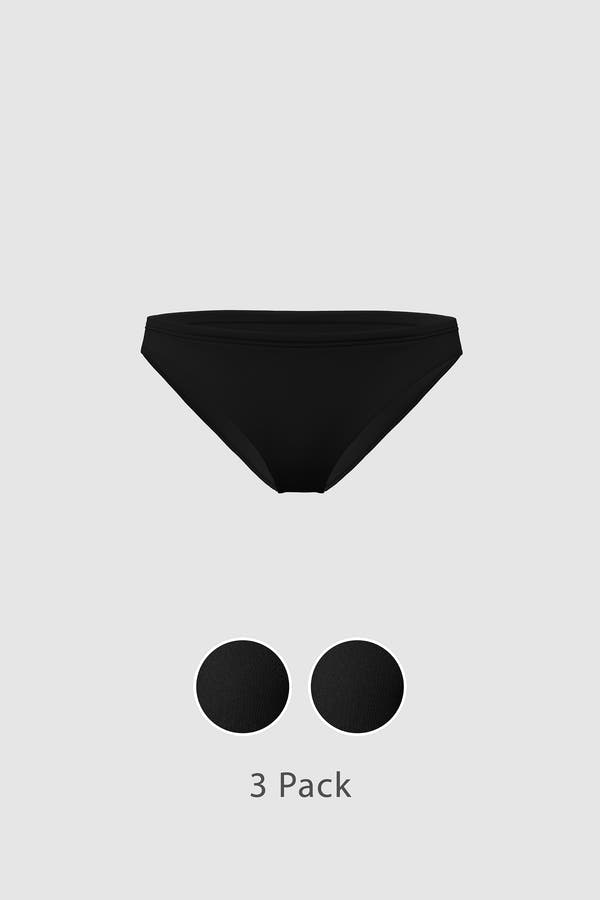The Threat Level Midnight | Black Bikini Underwear 3 Pack