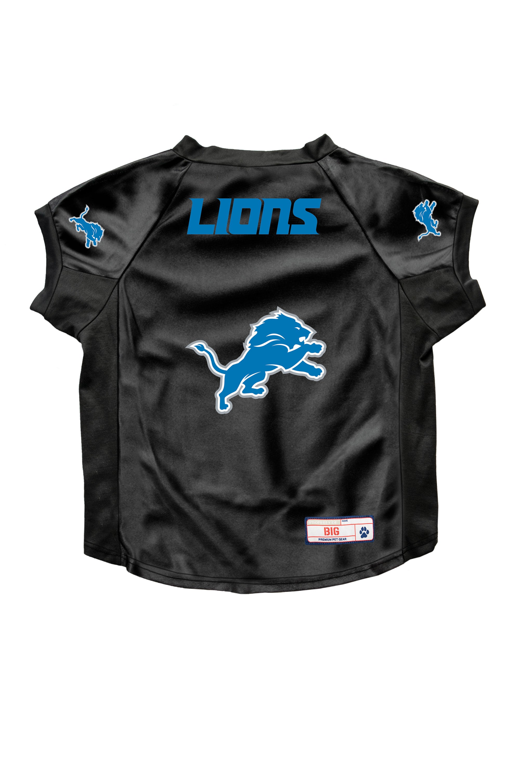 Detroit Lions White Pet Stretch Jersey