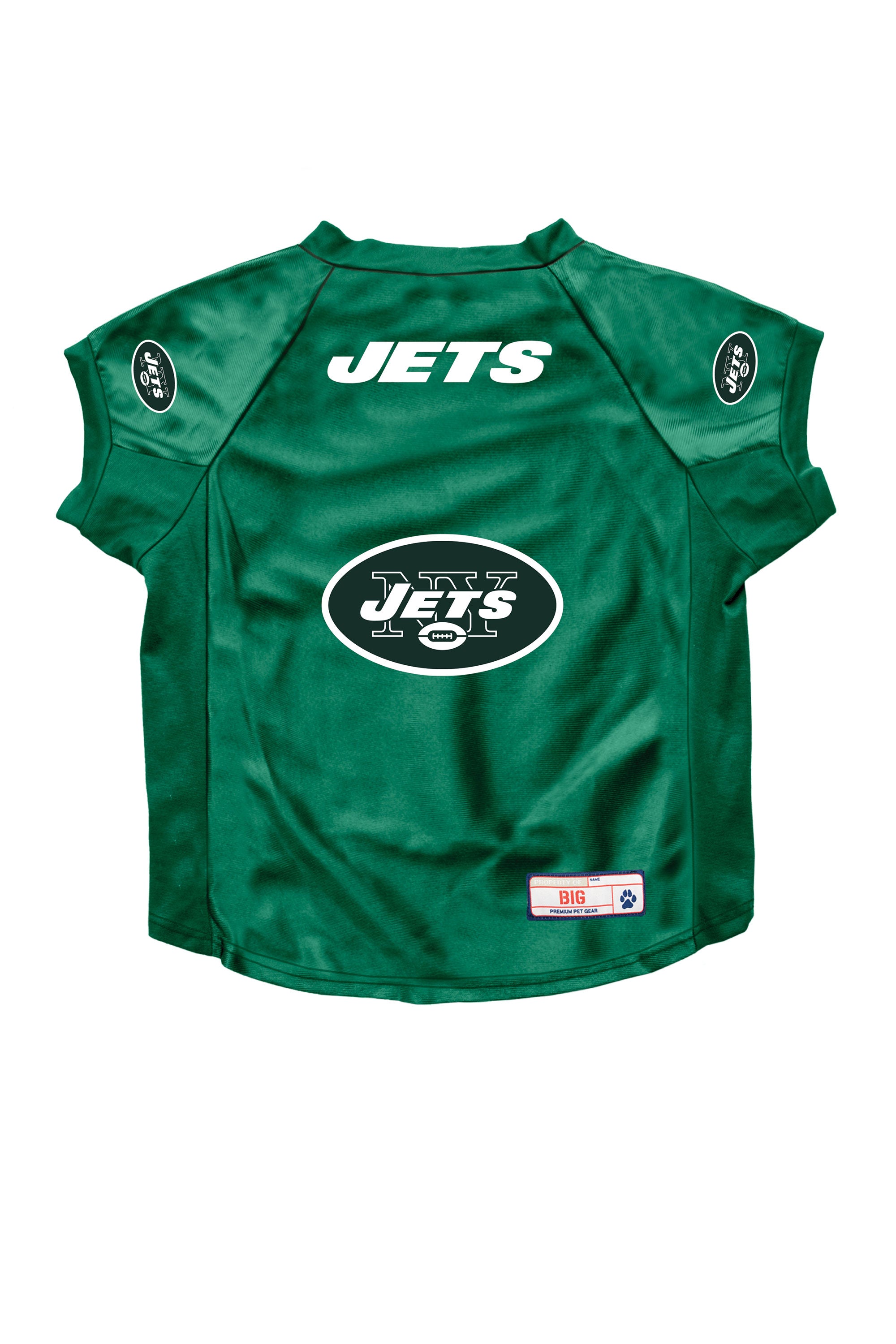 New York Jets Custom Pet Stretch Jersey