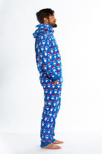 Zip Up Christmas Pajamas for Adults