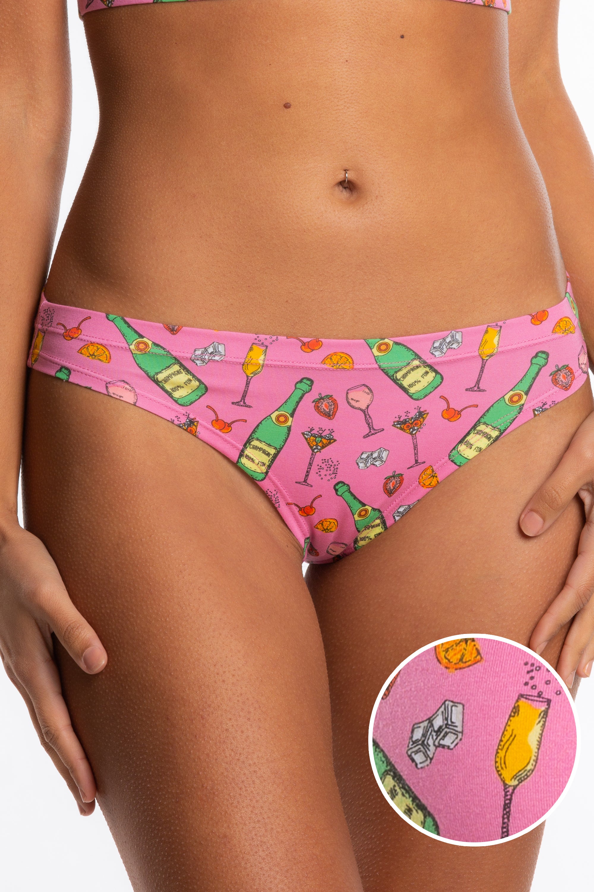 Finer Things Women's Bikini Underwear 5 Pack