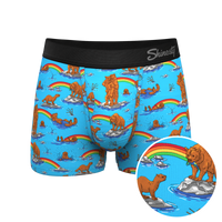 The Bear and Otter Rainbow Ball Hammock Pouch Trunks Underwear