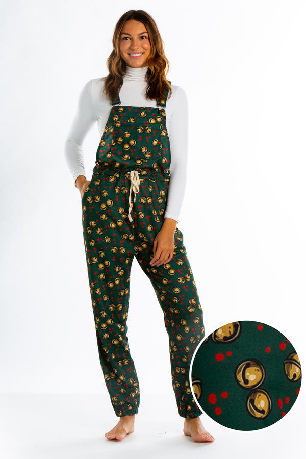 The Bells on Bobtail | Womens Jingle Bells Pajamaralls®