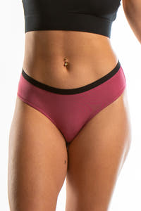 Bordeaux Mauve Cheeky Underwear