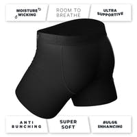 Super soft plain color pouch underwear