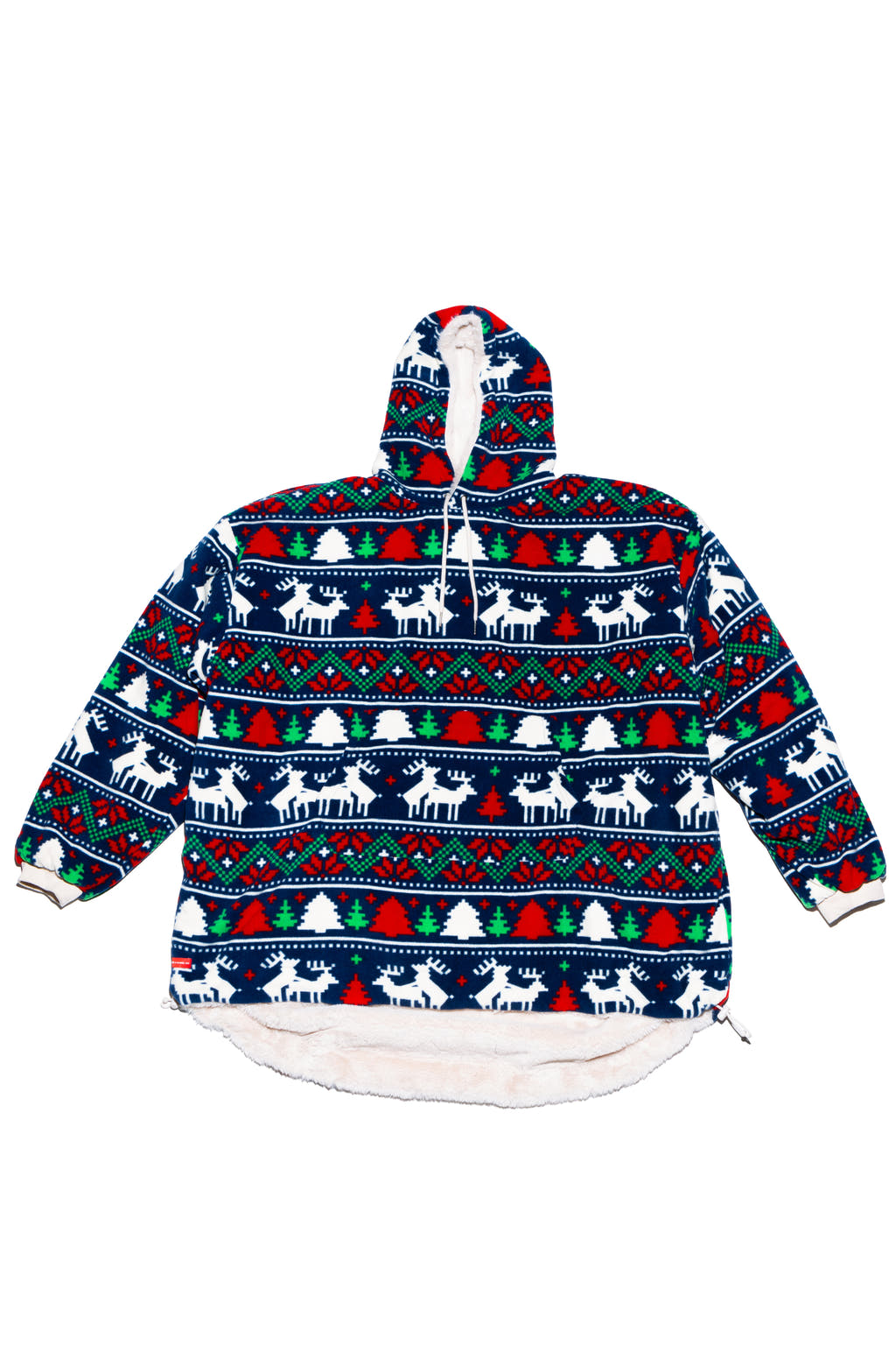 Reversible Caribou Lou Holiday Hoodie