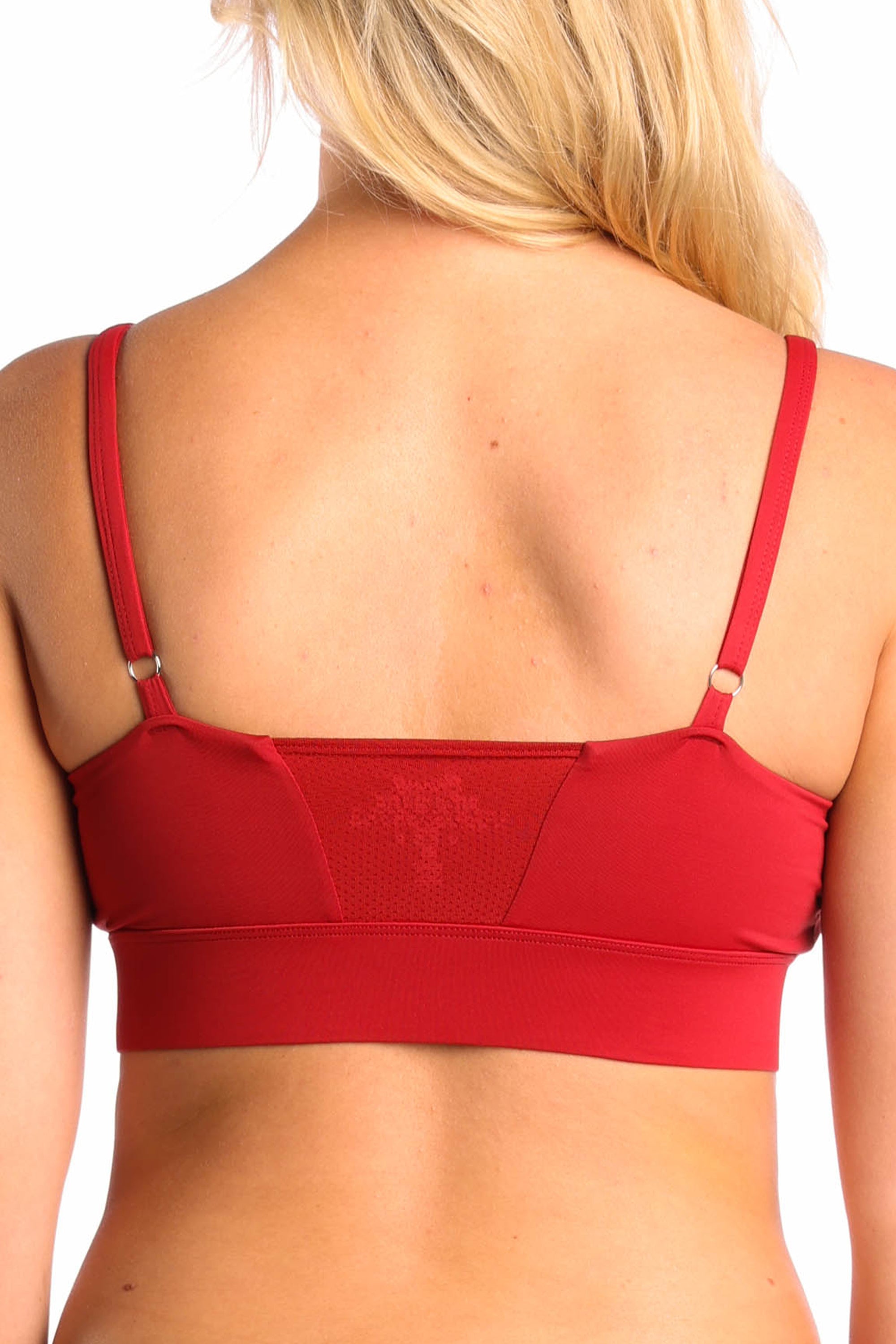 The Cherry Pie | Burgundy paradICE™ Cooling Bralette
