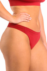 Plain red women underwear