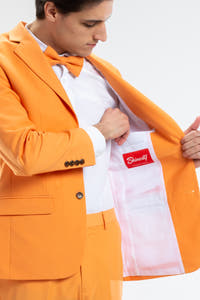 comfy orange pastel madison blazer for men