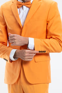 creamsicle orange pastel blazer for men