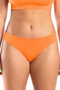 The Crossing Guard | Orange Modal Bikini Underwear